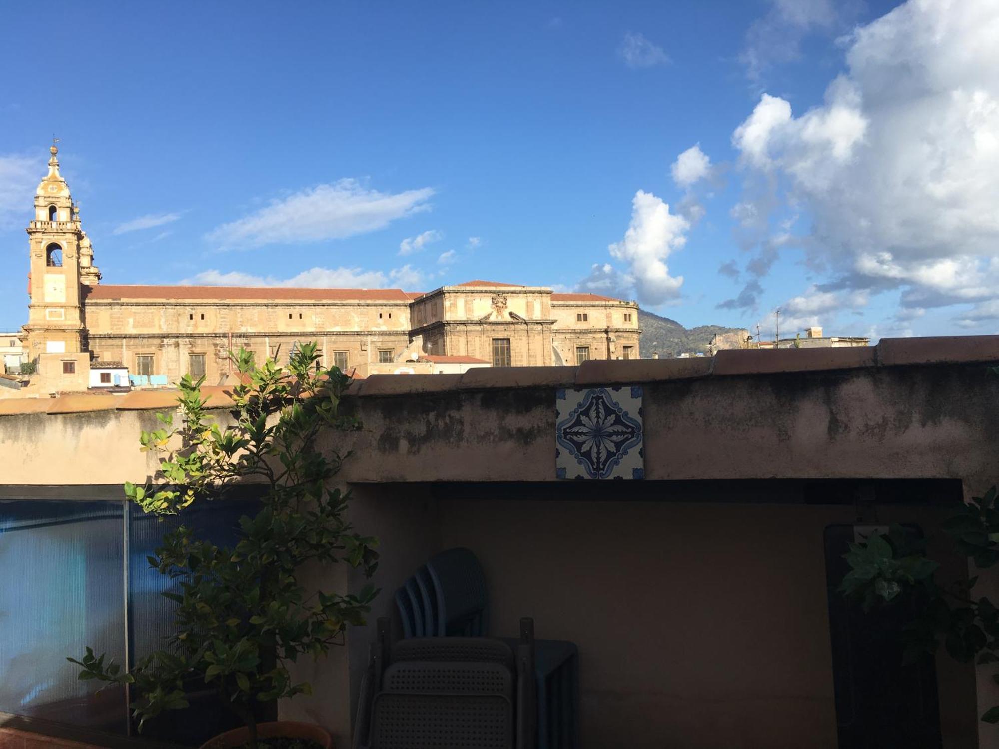 Terrazza Rosa Bianca Apartment Palermo Bagian luar foto